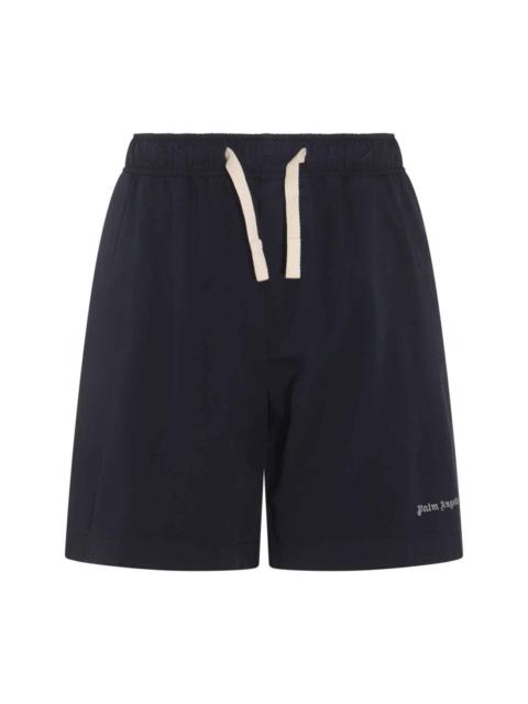 navy blue cotton shorts