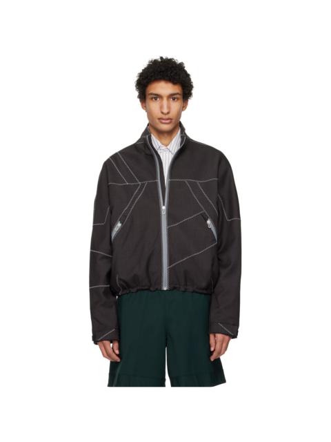 Kiko Kostadinov Brown Fosco Jacket