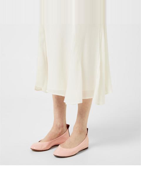 LEATHER BALLET FLATS