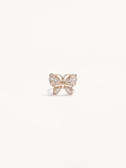 Valentino FLUTTERBY RING IN METAL AND SWAROVSKI® CRYSTALS