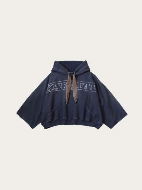 Kapital SWT Knit DEVIL Hoodie (KAPITAL Embroidery) - Navy
