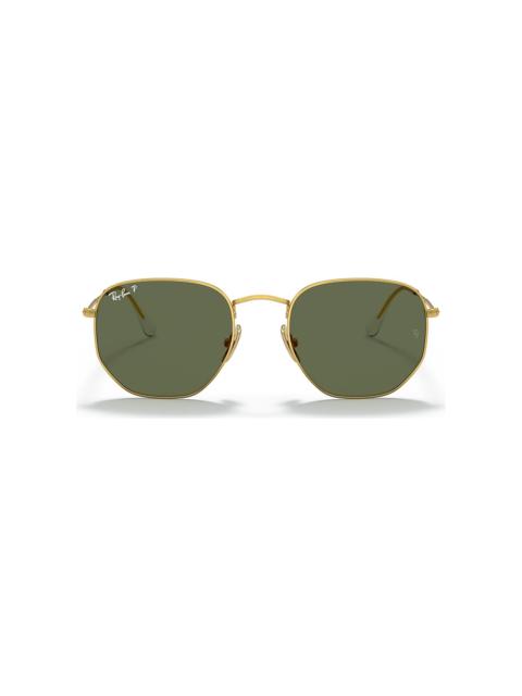 Ray-Ban RB8148 Hexagonal Titanium