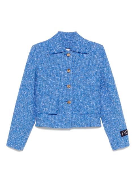 PATOU tweed cropped jacket