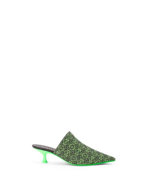 Pointy pump 50 in Anagram jacquard