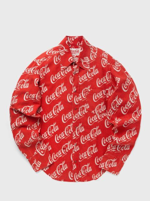 ERL PRINTED BUTTON UP SHIRT WOVEN