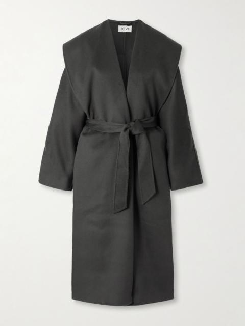 TOVE Fenn wool-blend coat Gray