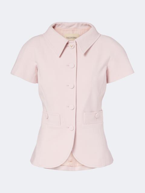 Valentino VGold wool-blend jacket