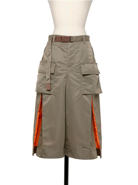 国内より1WEEK【sacai】Doeskin Skirt sacai Doeskin Skirt | REVERSIBLE