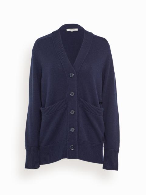 Modern Statements Cardigan in True Navy