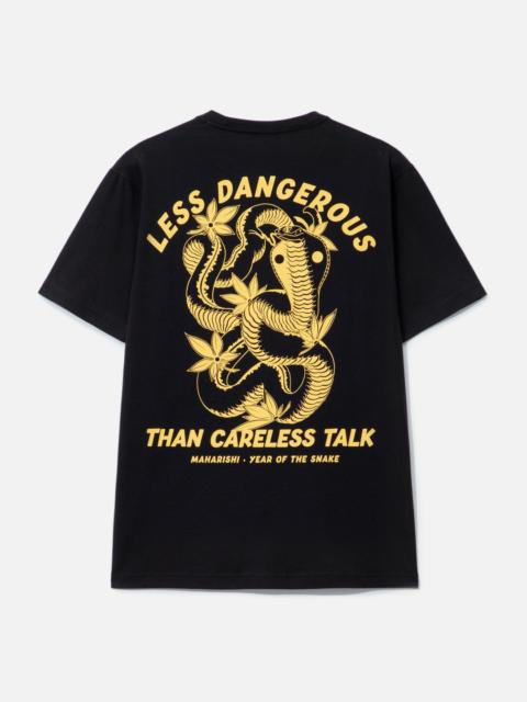 MAHARISHI LESS DANGEROUS T-SHIRT