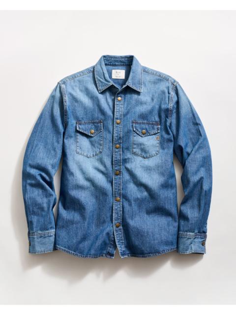 Billy Reid Shoals Denim Shirt