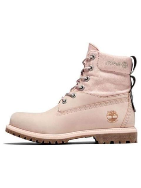 Timberland (WMNS) Timberland 6 Inch Premium ReBOTL Fabric and Leather Boot 'Pale Pink' A2FUB662