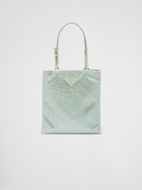 Prada Satin handbag with crystals