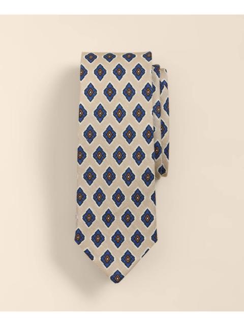 Brooks Brothers Linen-Silk Foulard Tie