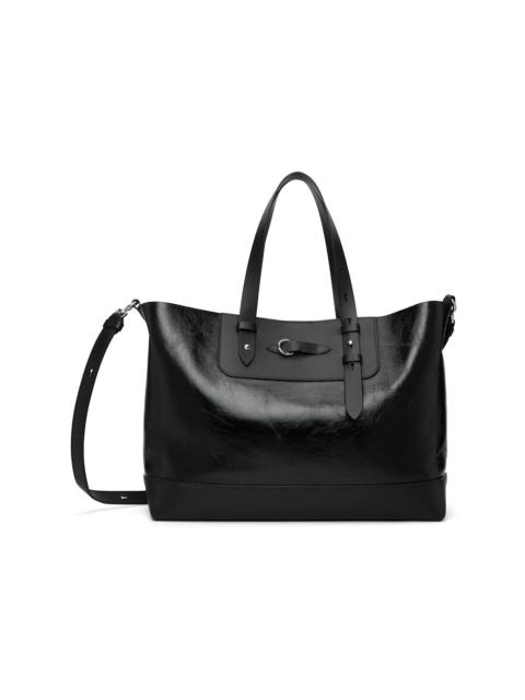 Maison Margiela Black Shopping Horizontal Medium Tote
