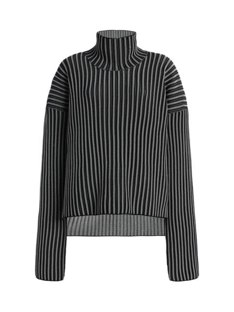 Proenza Schouler Elysia Knit Sweater black/white
