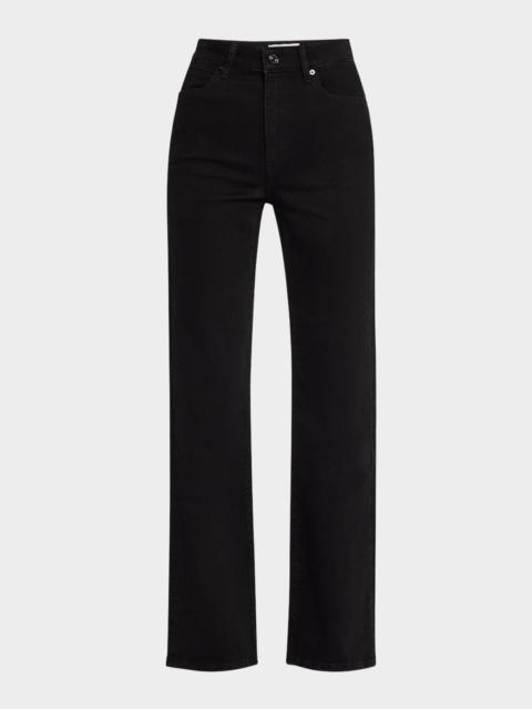 FRAME The Arrow Mid-Rise Straight Denim Jeans