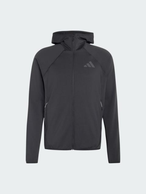 adidas Terrex Xperior CLIMAWARM+ Ventknit Fleece Hooded Jacket