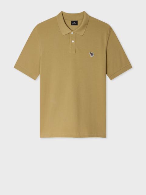 Paul Smith Beige Organic Cotton Zebra Polo Shirt