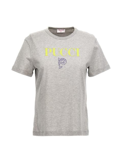 EMILIO PUCCI Logo print T-shirt