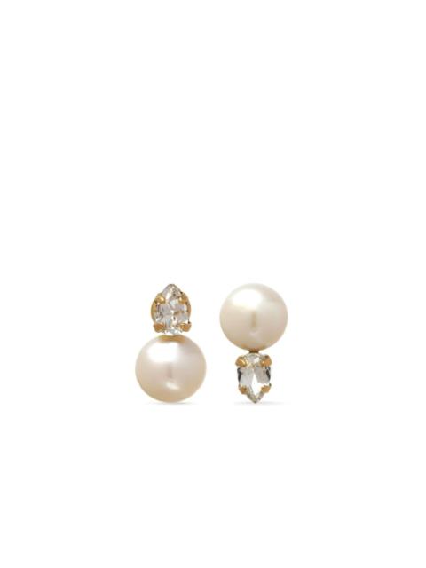Simone Rocha pearl-detailing earrings