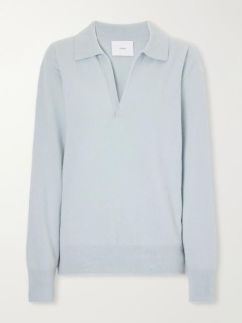 ssstein Skipper wool polo sweater Light blue