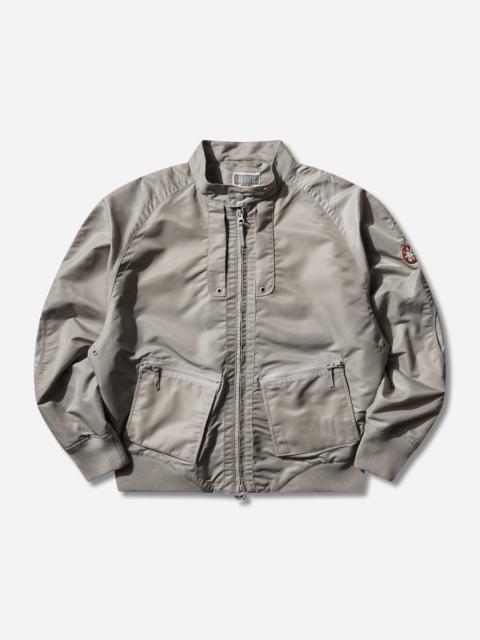 Cav Empt Men's Design Nylon Zip Jacket Grey