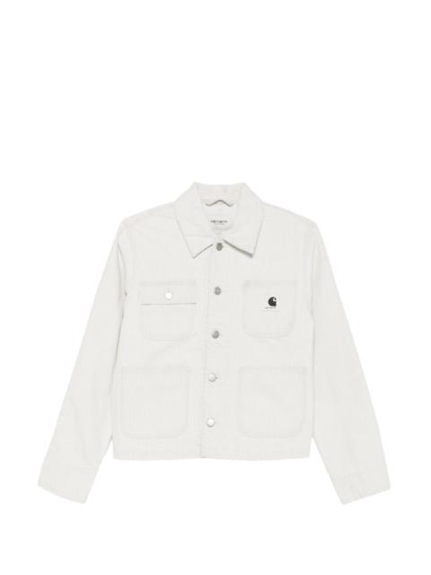 Carhartt Mercer Chore striped denim jacket