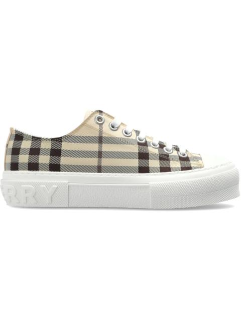 Burberry Burberry Training Jack Check Sneaker Light Beige (Women's)