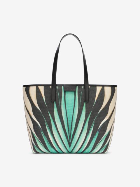 Roberto Cavalli Ray Of Sea Print Shopping Bag