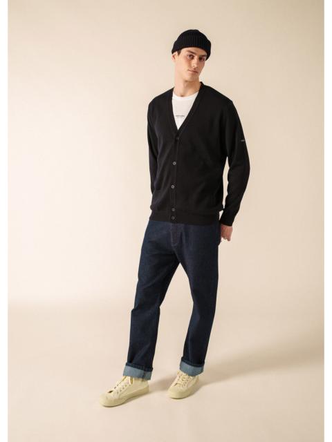 SAINT JAMES GUINGAMP II soft merino wool cardigan