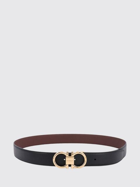 FERRAGAMO FERRAGAMO Gancini Reversible Leather Belt