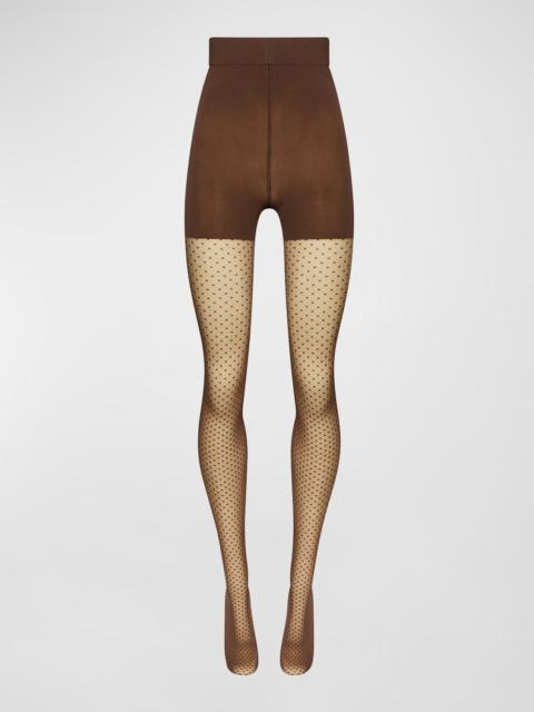 Wolford Geometric Dots Control-Top Tights