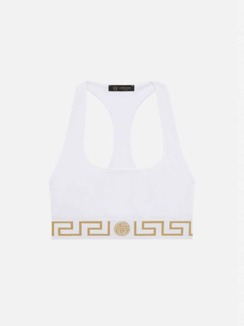 Greca Border Sports Bra