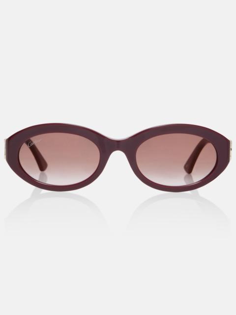 Cartier Signature C oval sunglasses