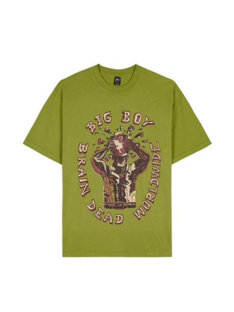 BRAIN DEAD Brain Dead x Big Boy Sound and Fury T-shirt - Moss