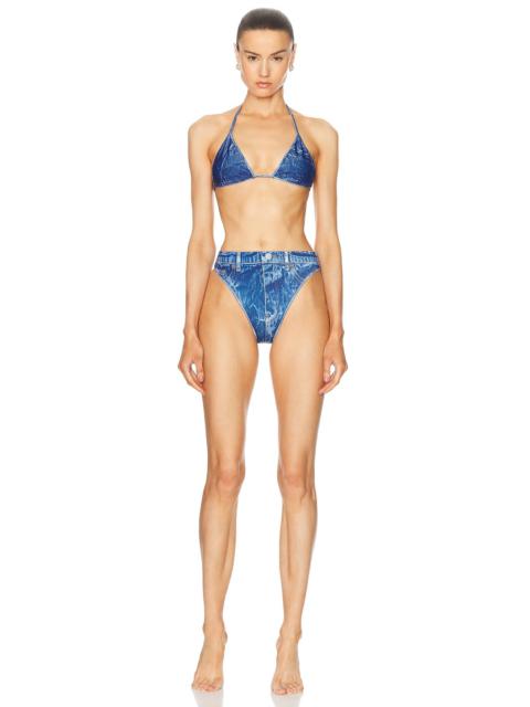 BALENCIAGA Tompe Loeil Bikini Set