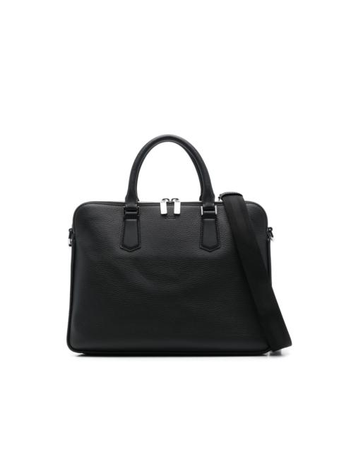 BOSS leather laptop bag