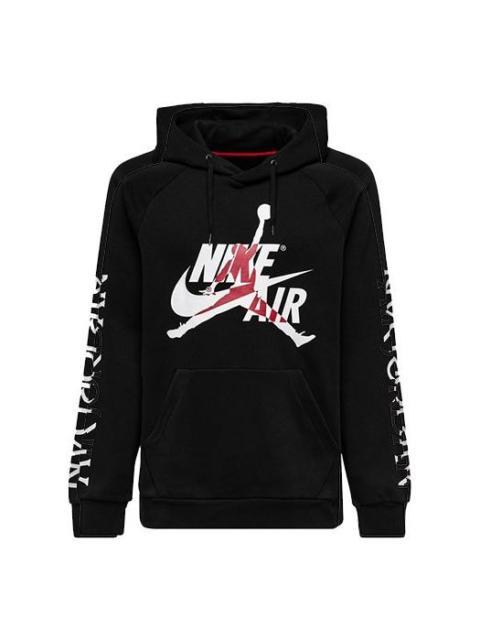 Jordan Men's Air Jordan Jumpman Classics Alphabet Printing Sports Black BV6010-010