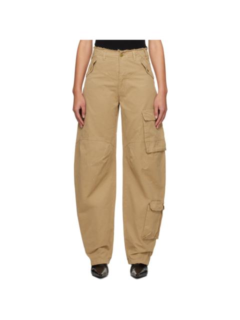 DARKPARK Beige Rosalind Cargo Pants