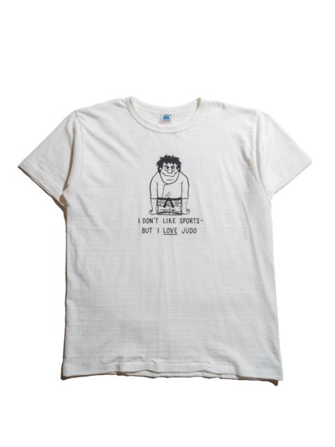 Warehouse & Co. Lot. JG-CS06 I Love Judo T Off White