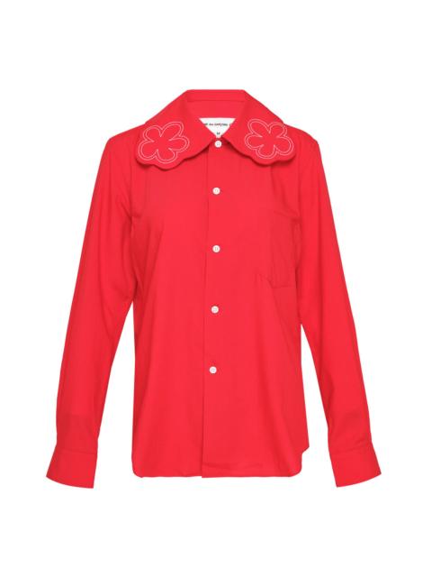 Comme des Garçons GIRL Polyester Spun Broad Stitch Blouse