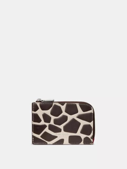 kate spade Giraffe Mini Zip Card Case
