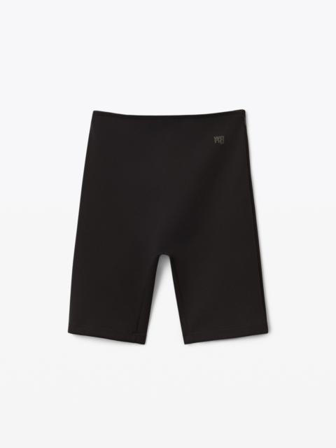 Alexander Wang BIKE SHORT IN NEOPRENE JERSEY