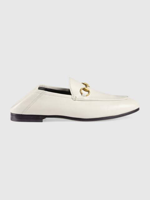 GUCCI Women's leather Horsebit loafer