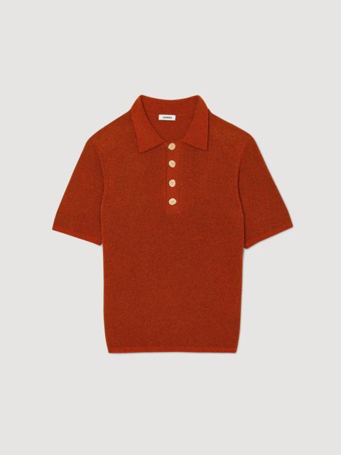 TERRY KNIT POLO SHIRT