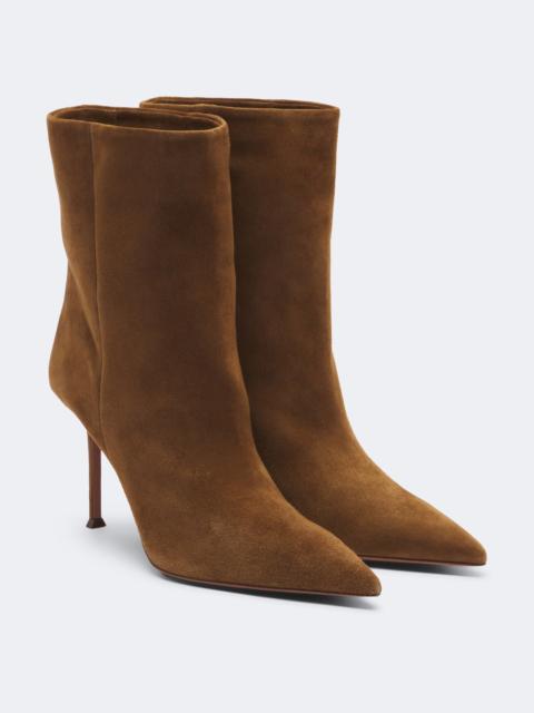 AQUAZZURA Harper suede ankle boots