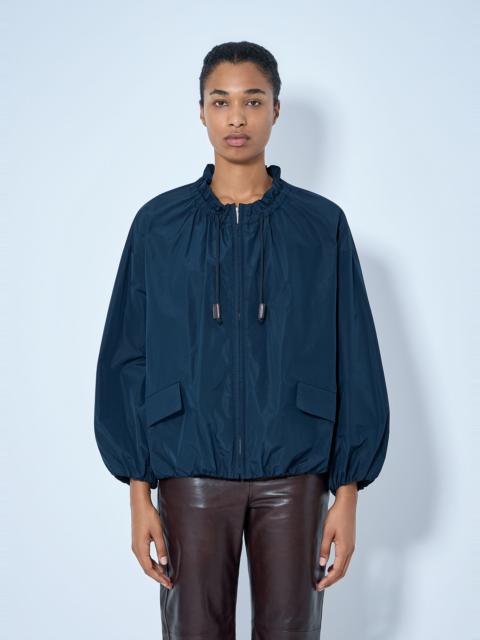 Max Mara Water-Repellent Taffeta Bomber Jacket