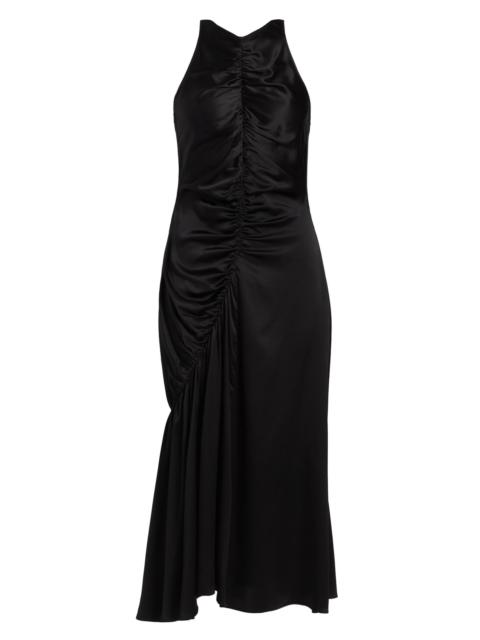 CO Women's Liquid Gathered Dress - Black