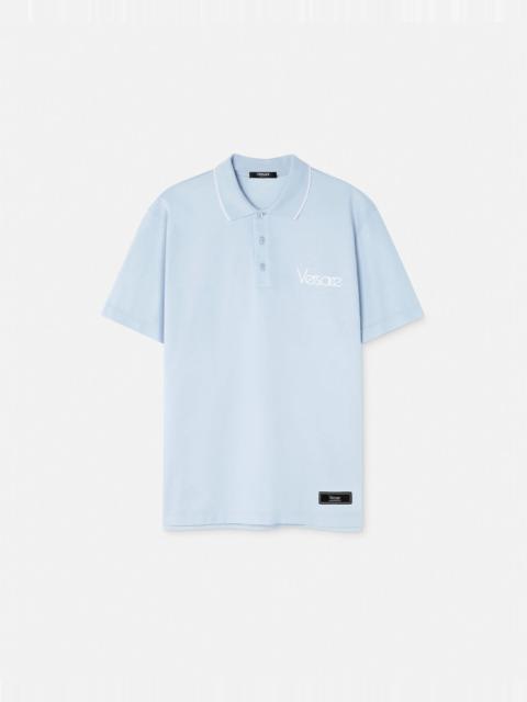 VERSACE 1978 Re-Edition Logo Polo Shirt